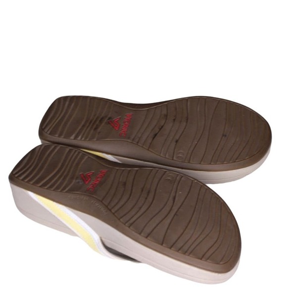 Vionic Flip Flop Sandals Slip On Yellow Size 8 - Picture 5 of 6